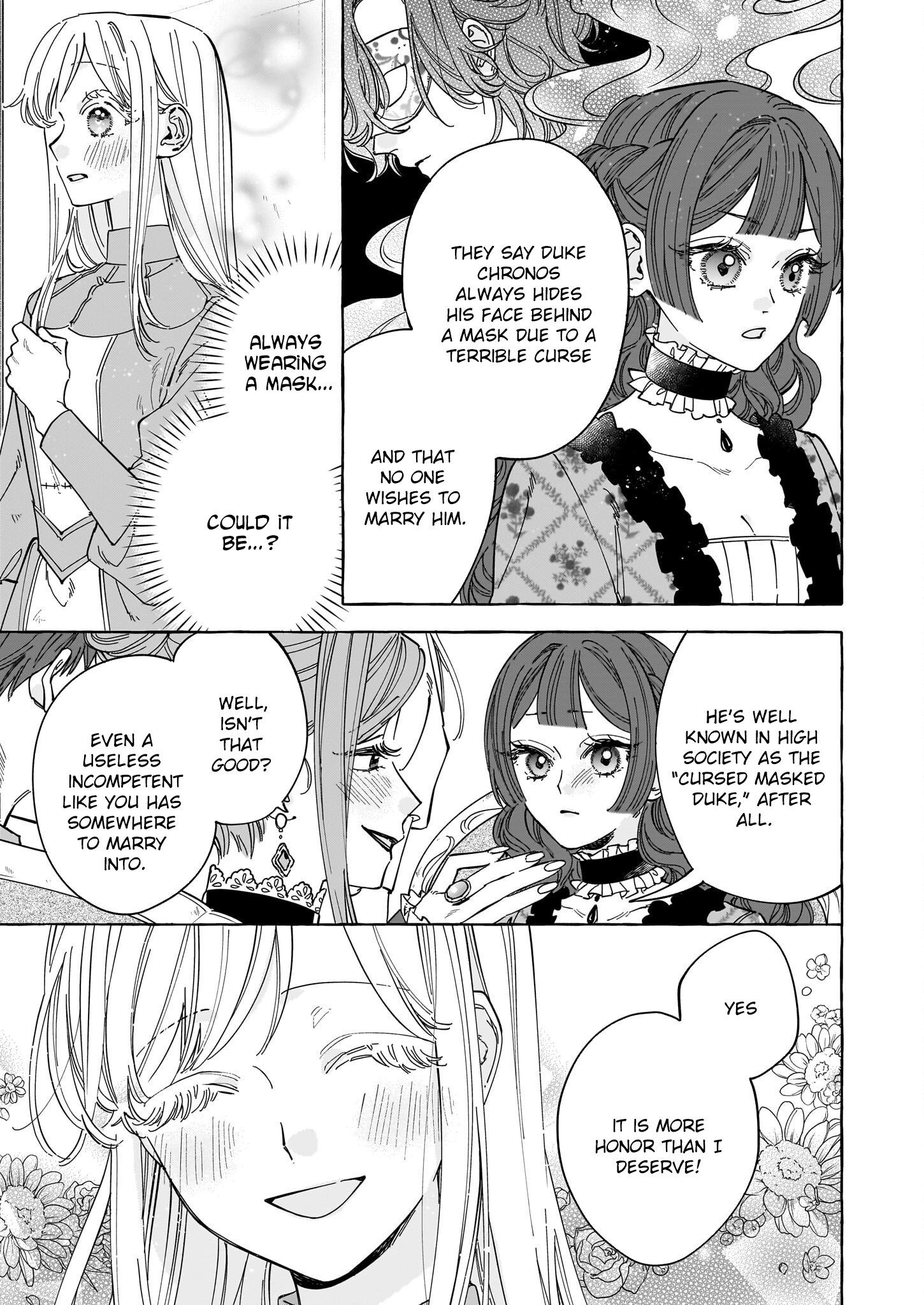 The Unlucky Lady Who Found Happiness with the Masked Duke Chapter 1 - . Page 28